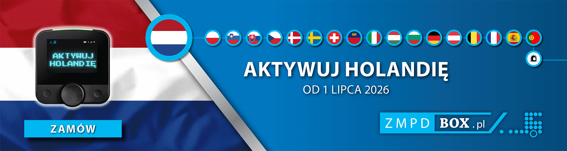 Op�aty drogowe - AKTYWUJ HOLANDI�
